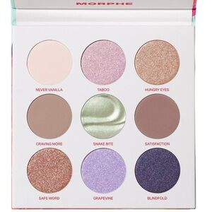Morphe ~ ‘PULP FANTASY’ Artistry Eyeshadow Palette ~ Full Size ~ RARE & HTF NIB